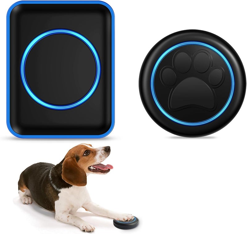 Full House Dog Doorbell for Potty Training, Wireless Pet Doggie Door Bell Training to Go Outside, Waterproof Touch Button, Over 1000 feet Range - Image 1